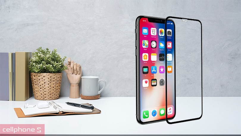 Kính cường lực iPhone 11 Likgus Full đen cao cấp