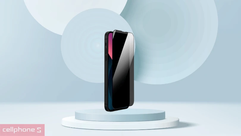 Đánh giá thiết kế Kính cường lực iPhone 14/13/13 Pro Mocoll Privacy