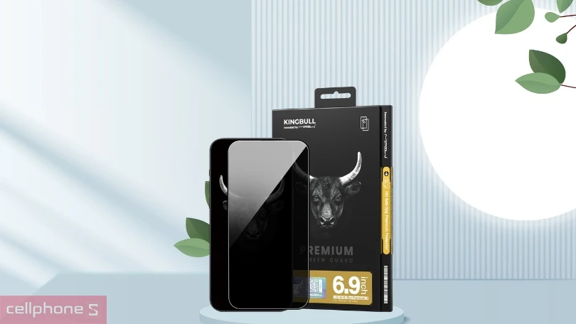 Chất lượng dán cường lực iPhone 16 Pro Max chống nhìn trộm Mipow Premium Privacy Full