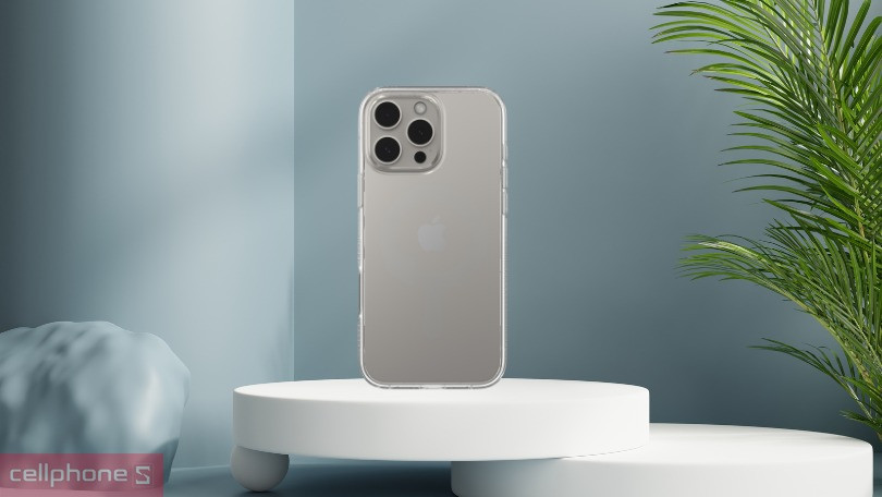 Thiết kế ốp lưng iPhone 16 Pro ZAGG Crysral Palace Clear