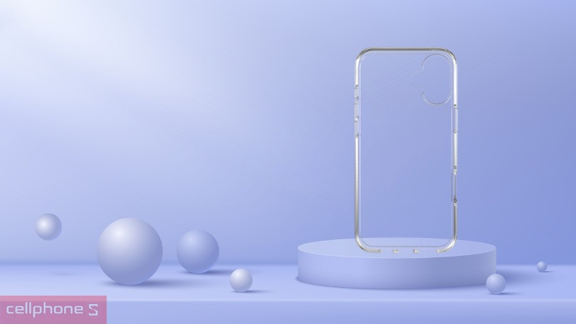 Thiết kế ốp lưng iPhone 16 Zagg Crystal Palace Clear