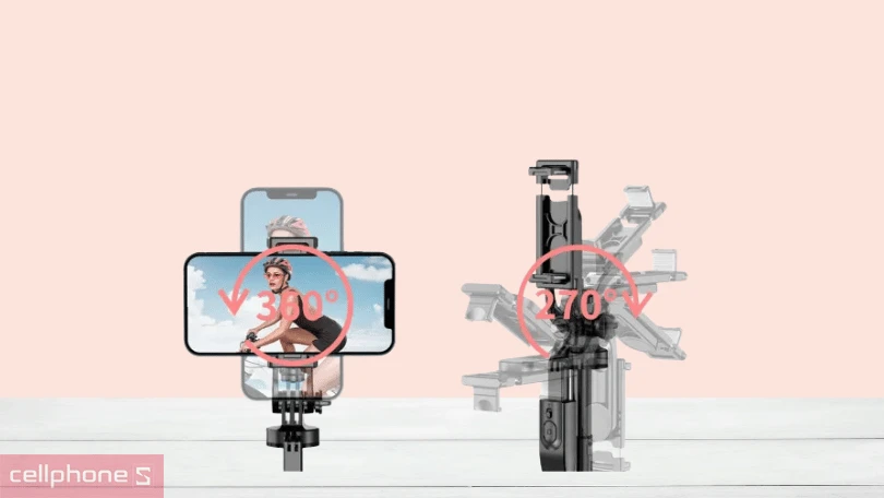 Hướng dẫn cách kết nối gậy chụp ảnh Tripod WIWU KRINL SE005 với điện thoại