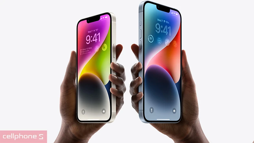 Kính cường lực iPhone 14 Plus/13 Pro Max Hoda có khung trợ dán