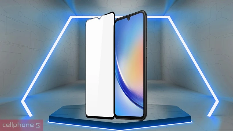 Dán cường lực Samsung Galaxy A34 Learmor Full viền