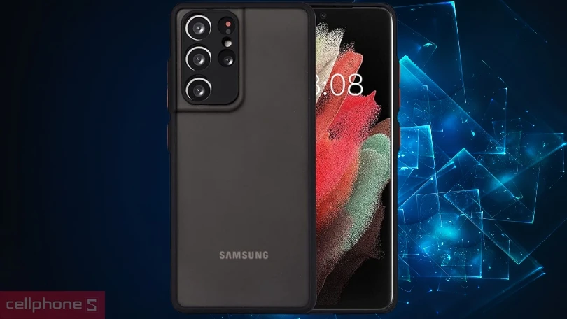 Ốp lưng Samsung Galaxy S23 Ultra khung viền