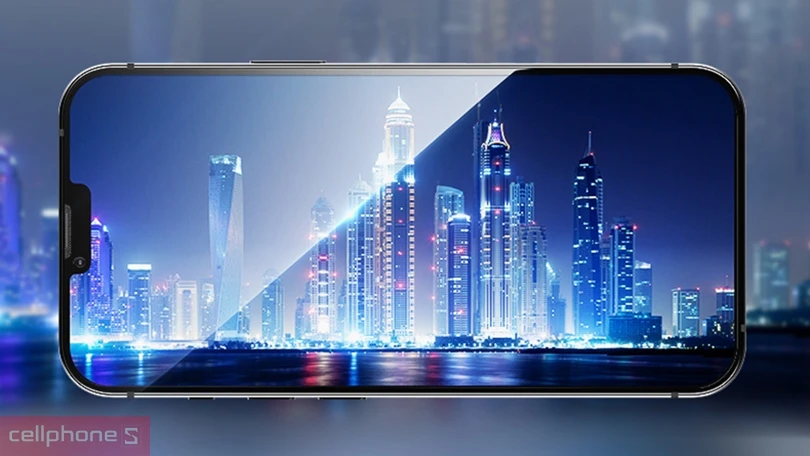 Kính cường lực iPhone 14 13 13 Pro MOCOLL chống ánh sáng xanh