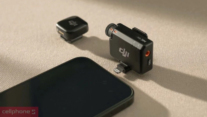 Tính năng có trên microphone không dây DJI Mini 1 Mic (TX+RX)