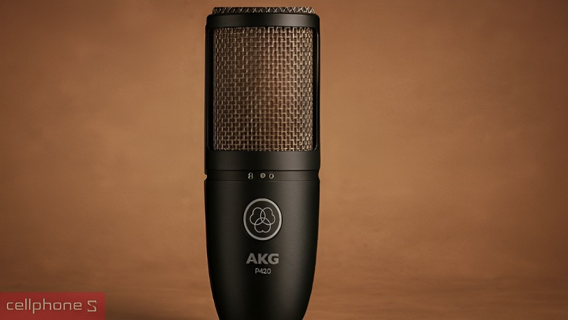 Microphone thu âm audio AKG P420 - Kết nối linh hoạt, hoạt động ổn định