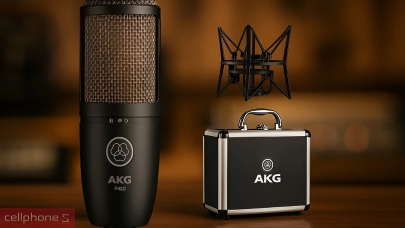 Thiết kế và trọng lượng của AKG P420