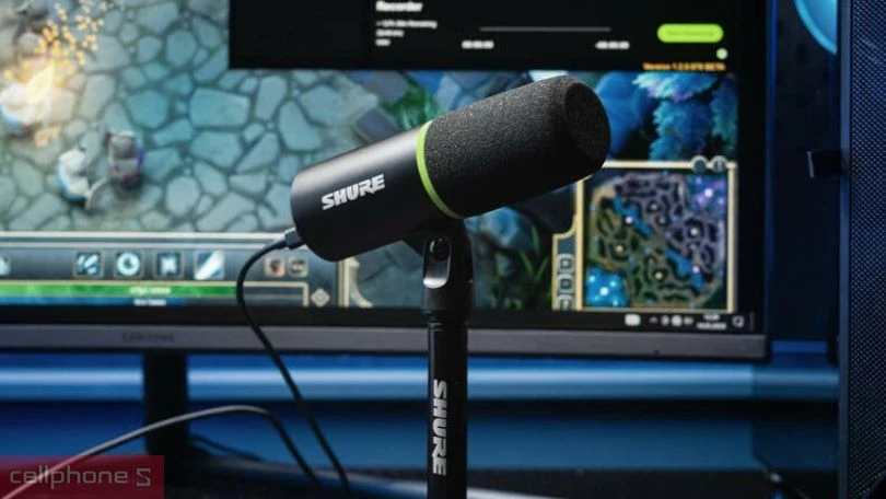 Microphone thu âm Shure MV6 - Dễ sử dụng, thu âm hiệu quả