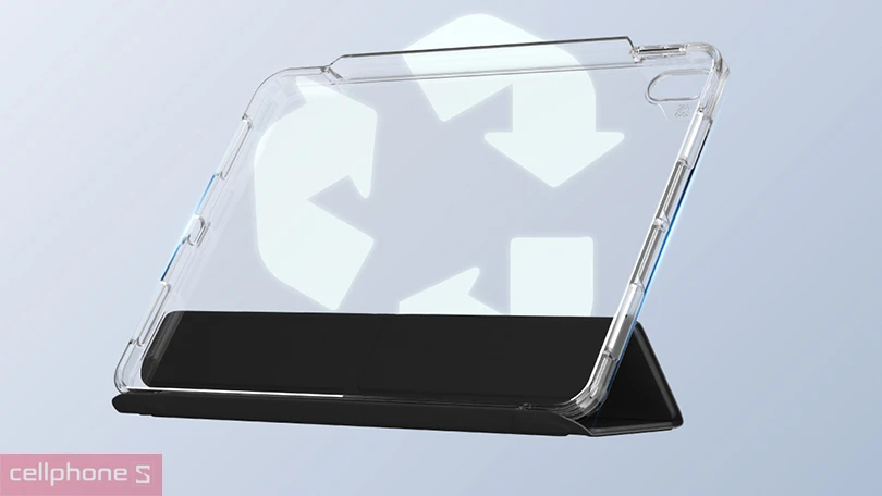 Chất liệu ốp lưng iPad Pro 13 2024 Zagg Crystal Palace Folio