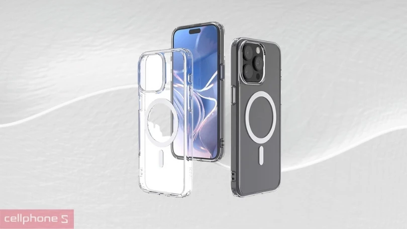 Ốp lưng iPhone 15 Pro Max JCPAL Dualpro Clear – Bền bỉ, mỏng nhẹ và tiện lợi