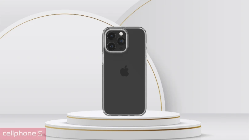 Ốp lưng iPhone 15 Pro Spigen Liquid Crystal – Bảo vệ tối ưu, không làm mất thẩm mỹ