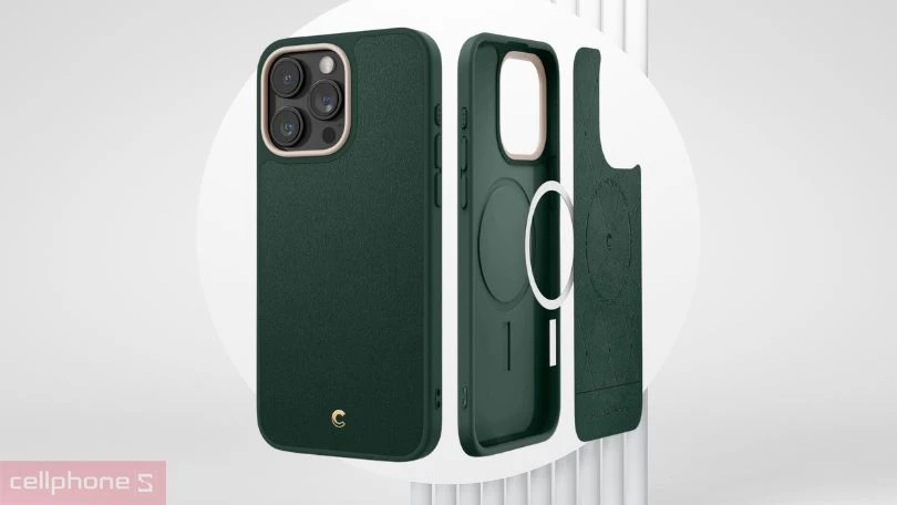 Ốp lưng iPhone 15 Pro Max Spigen Kajuk With Magsafe