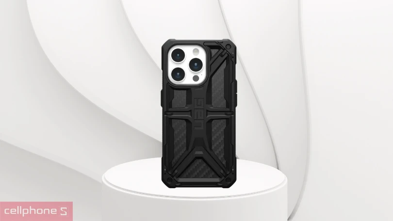 Ốp lưng iPhone 15 Pro UAG Chống Sốc Monarch Carbon Fiber – Thiết kế siêu ngầu, bảo vệ siêu đỉnh