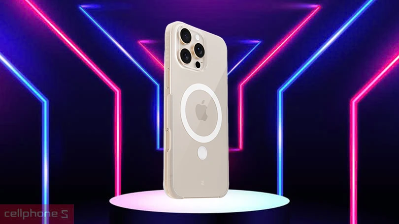 Thiết kế ốp lưng iPhone 16 Pro Max Slimcase Unique 3 Magsafe Clear