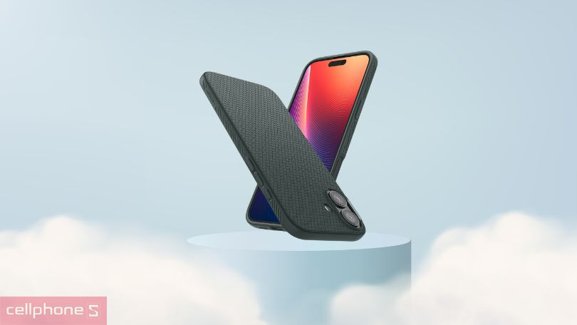 CHất lượng ốp lưng iPhone 16 Plus Spigen Liquid Air