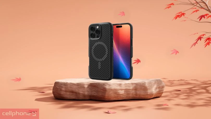 Thiết kế ốp lưng iPhone 16 Pro Max Spigen Core Armor With Magsafe Matte
