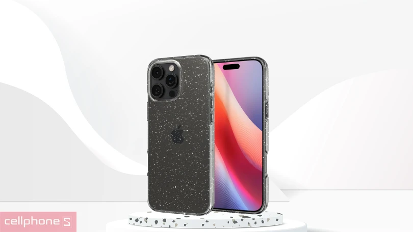 Ốp lưng iPhone 16 Pro Max Spigen Liquid Crystal Glitter – Khám phá vẻ đẹp đến bất ngờ