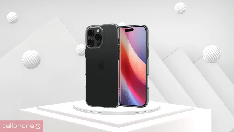 Ốp lưng iPhone 16 Pro Spigen Crystal Flex 