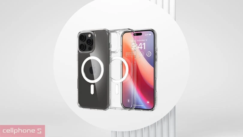 Chất lượng ốp lưng iPhone 16 Pro Spigen Crystal Hybrid with Magsafe