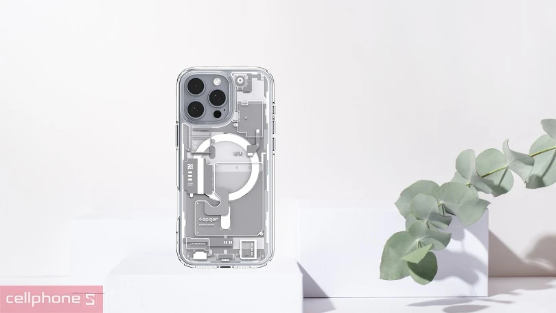 Thiết kế ốp lưng iPhone 16 Pro Spigen Core Armor Matte