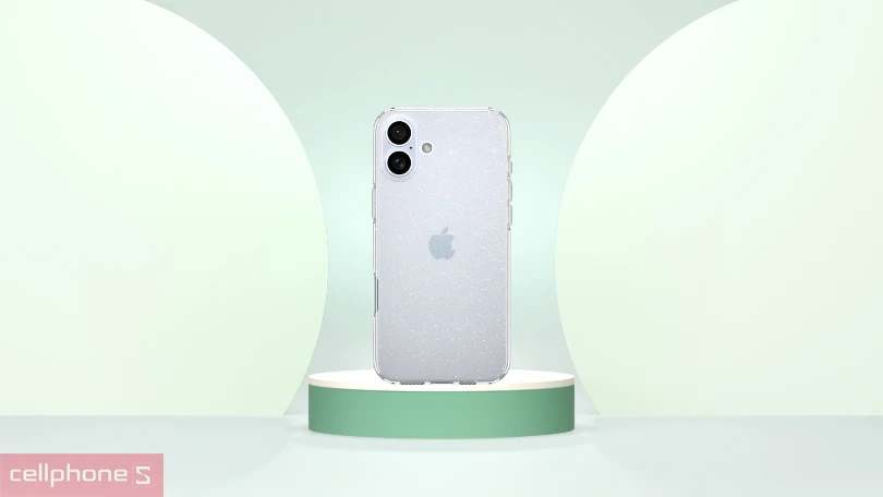 Ốp lưng iPhone 16 Liquid Crystal Glitter - Thiết kế bắt mắt, bảo vệ toàn diện