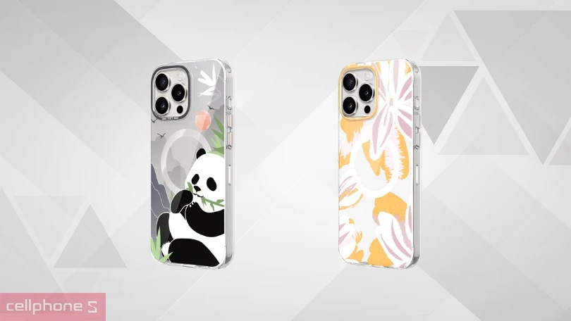 Ốp lưng iPhone 16 Pro Max TGVIS Space Color Fun - Thiết kế tỉ mỉ, hoạ tiết nổi bật