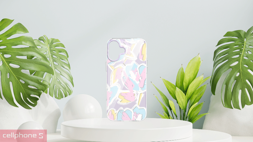 Ốp lưng iPhone 16 Plus TGVIS Space Color Fun - Chất liệu bền bỉ, bảo vệ tối ưu
