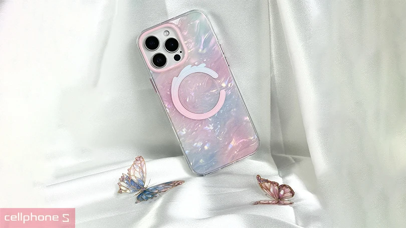 Chất lượng ốp lưng iPhone 16 Plus TGVIS Space Gradient