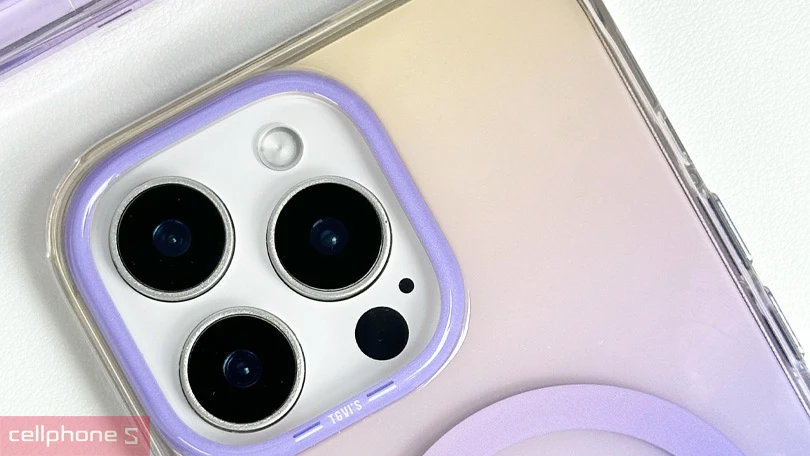 Thiết kế ốp lưng iPhone 16 Pro Max TGVIS Grace Neon