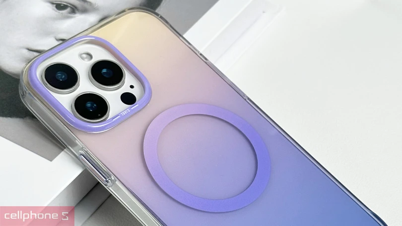 Chất lượng ốp lưng iPhone 16 Pro Max TGVIS Grace Neon