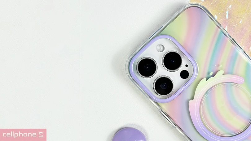 Chất lượng ốp lưng iPhone 16 Pro Max TGVIS Space Gradient