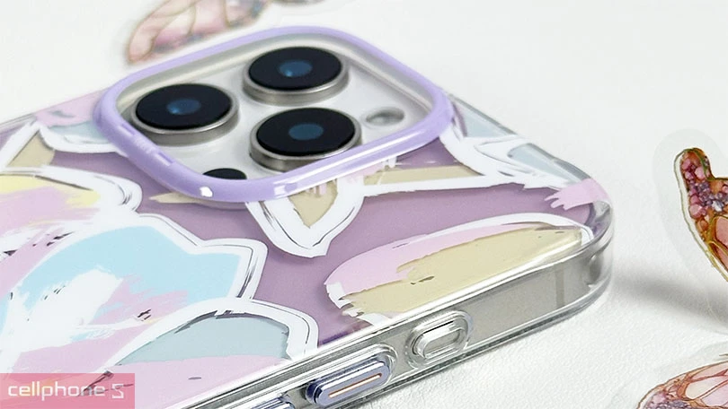 Ốp lưng iPhone 16 Pro TGVIS Space Color Fun - Họa tiết độc đáo