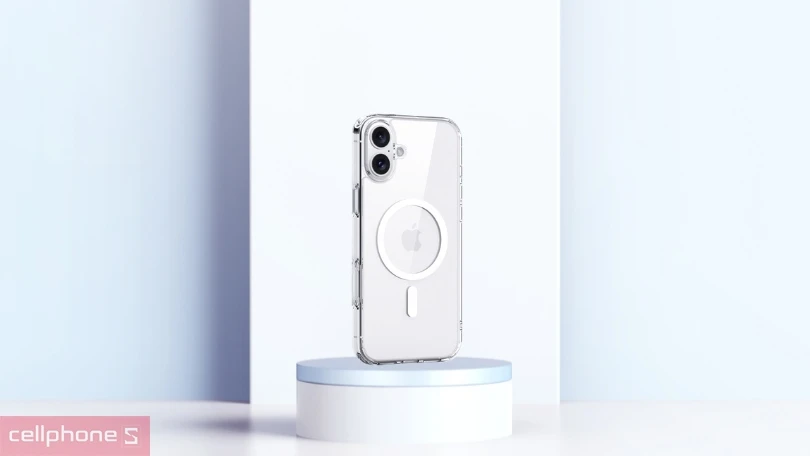 Chất lượng ốp lưng iPhone 16 TGVIS LEN Magsafe Clear