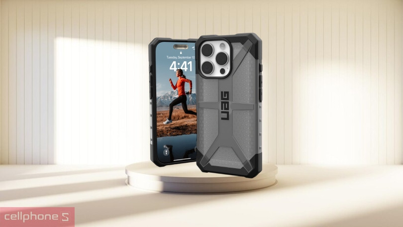 Ốp lưng iPhone 16 Pro UAG Plasma – Bảo vệ vượt trội, tạo hình độc đáo