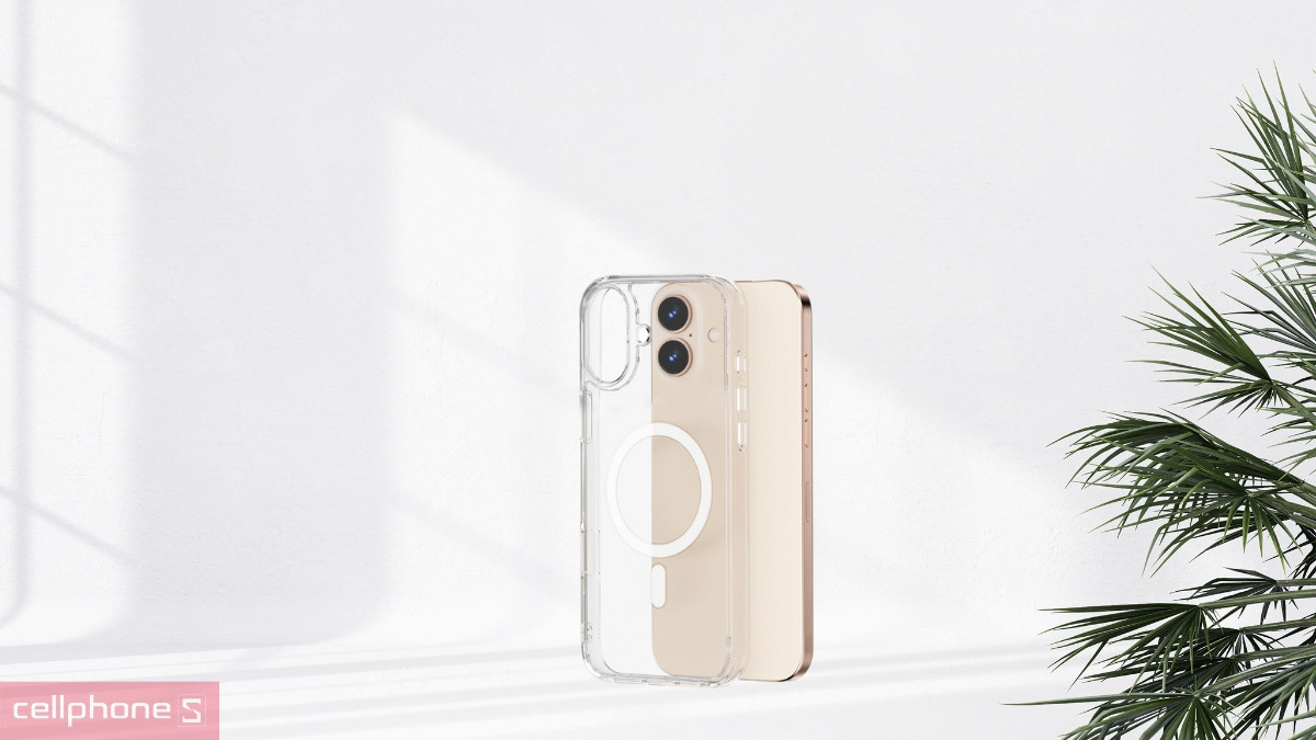 Thiết kế Ốp lưng iPhone 16 Plus Wiwu MCC-102 Clear