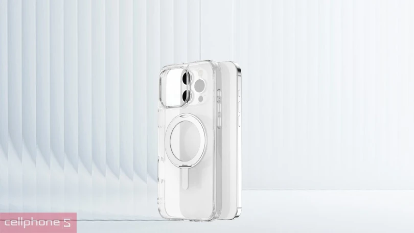 Ốp lưng iPhone 16 Pro Max Wiwu MCC 201 trong suốt Giá rẻ