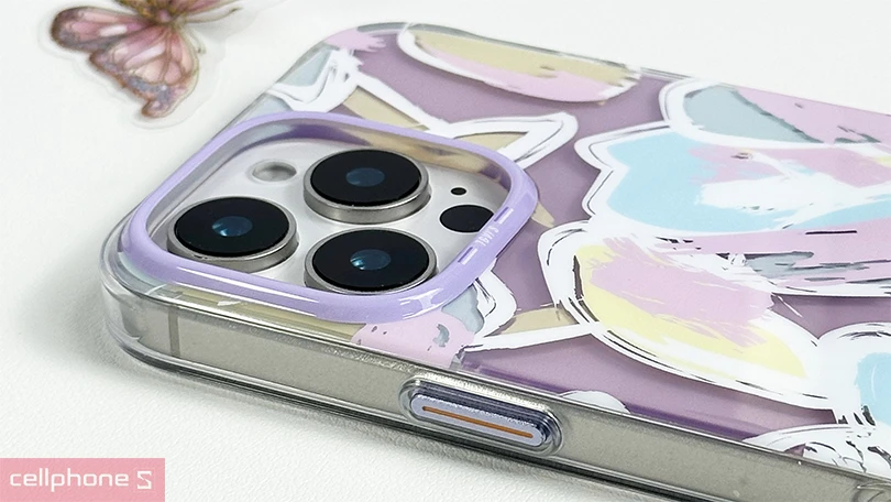 Ốp lưng iPhone 16 Pro TGVIS Space Color Fun - Họa tiết độc đáo