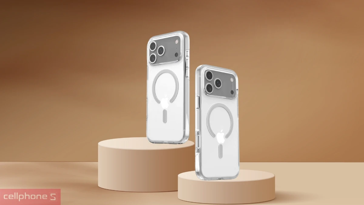 Khả năng bảo vệ toàn diện cho iPhone 17 Pro của ốp lưng iPhone 17 Pro Likgus With Magsafe Clear