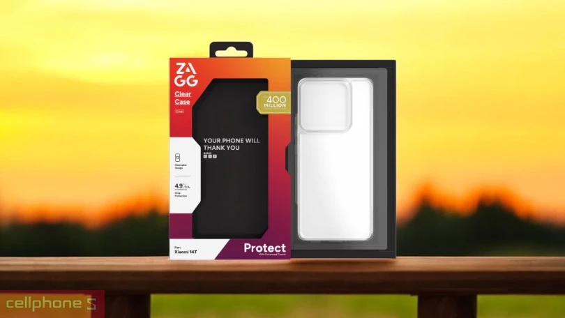 Ốp lưng Xiaomi 14T ZAGG ESNTL Clear – Giữ trọn vẻ đẹp nguyên bản
