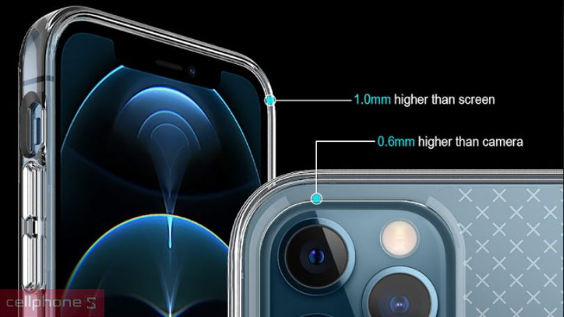 Ốp lưng iPhone 12 12 Pro Jinya Starpro Protecting trong - Bảo vệ bền bỉ