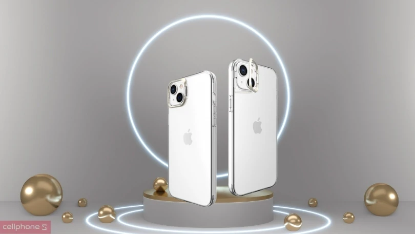 Ốp lưng iPhone 14 Plus Jinya Proclear Viền Camera 