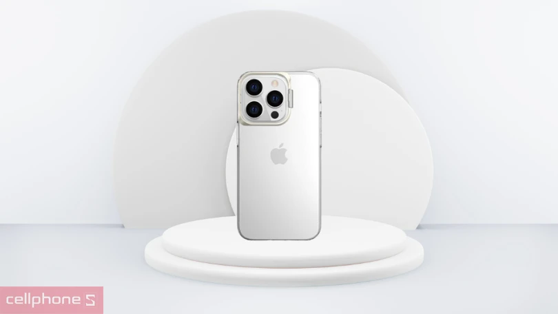 Ốp lưng iPhone 14 Pro Max Jinya Proclear Viền Camera 
