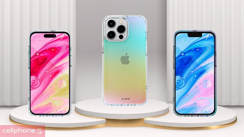 Ốp lưng iPhone 14 Pro Max Laut Huex Holo