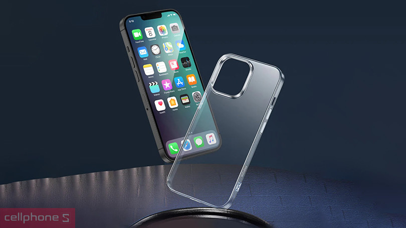 Đanh giá thiết kế Ốp Lưng iPhone 14 Mipow Tempered Glass Transparent