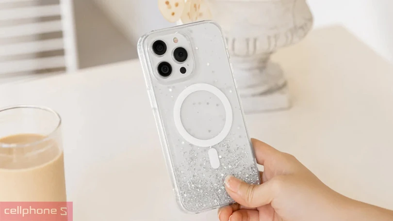 Đánh giá Ốp lưng iPhone 14 Pro Switcheasy Starfield Transparent