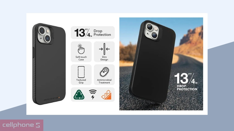 Ốp lưng iPhone 14 Gear4 D30 Rio