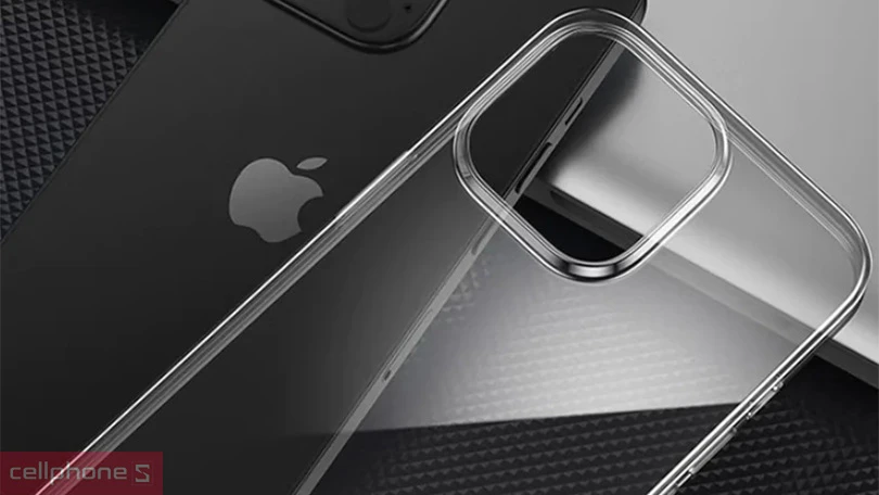 Ốp lưng iPhone 14 Pro Mipow Tempered Glass Transparent 