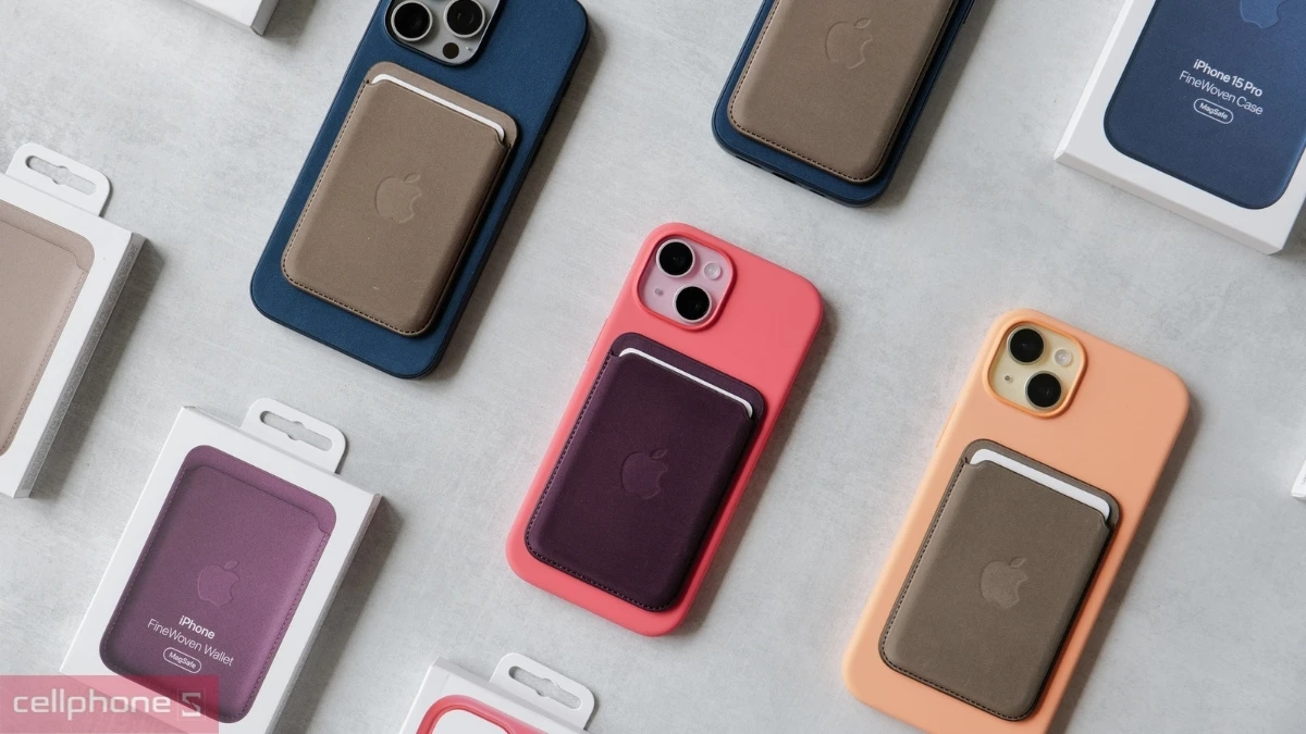 Ốp kiêm ví, ngăn thẻ iPhone